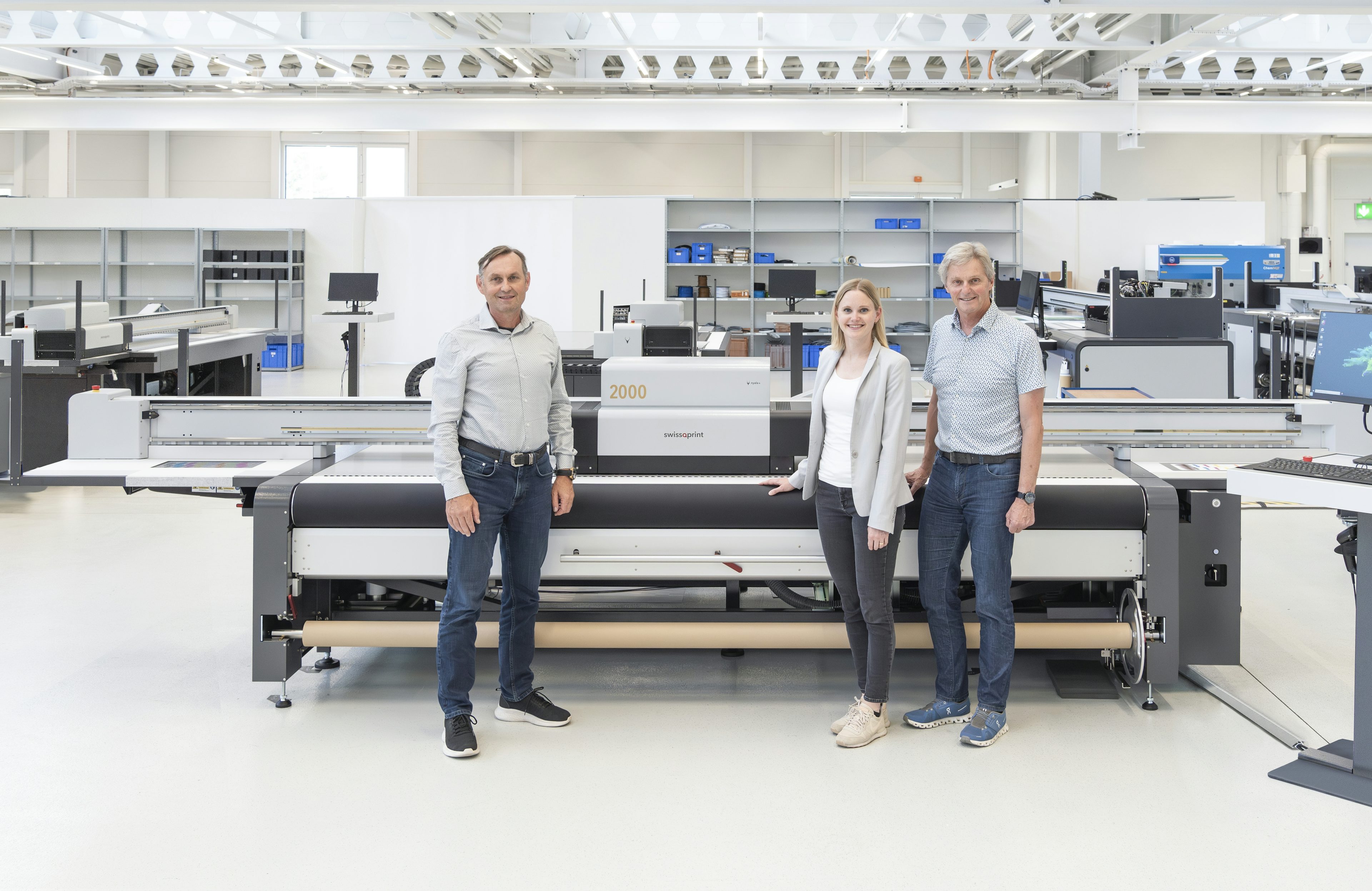 2000th swissQprint machine  © swissQprint 