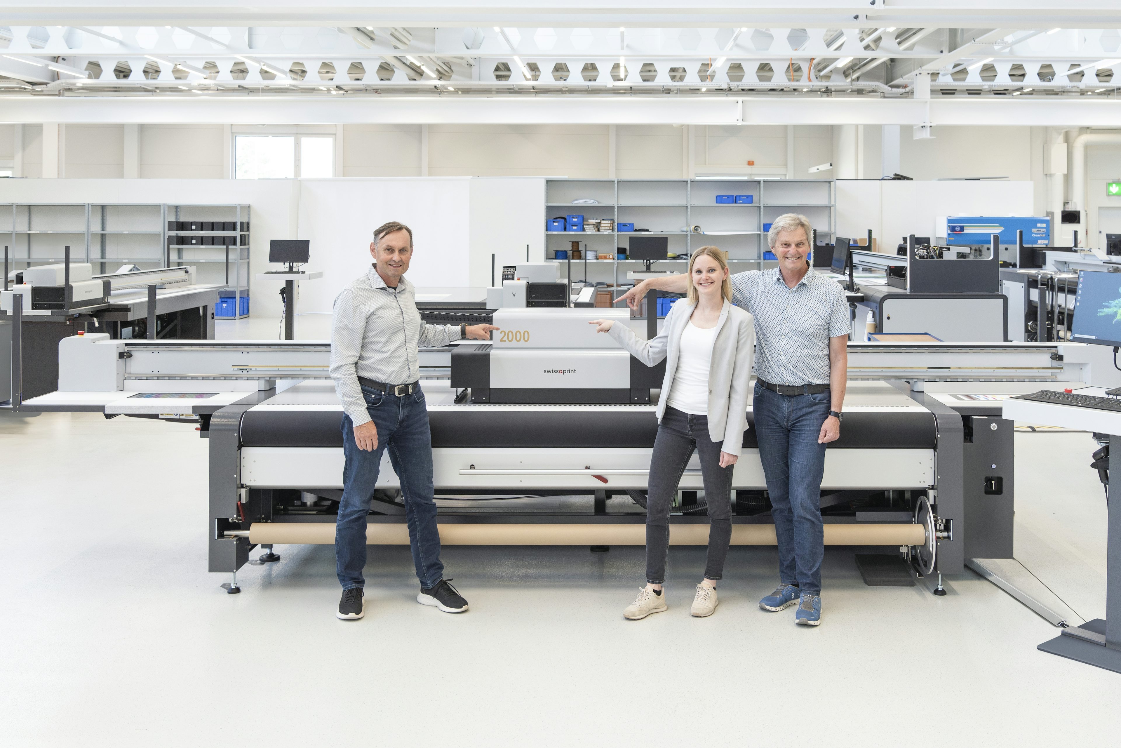 2000th swissQprint machine sold © swissQprint 